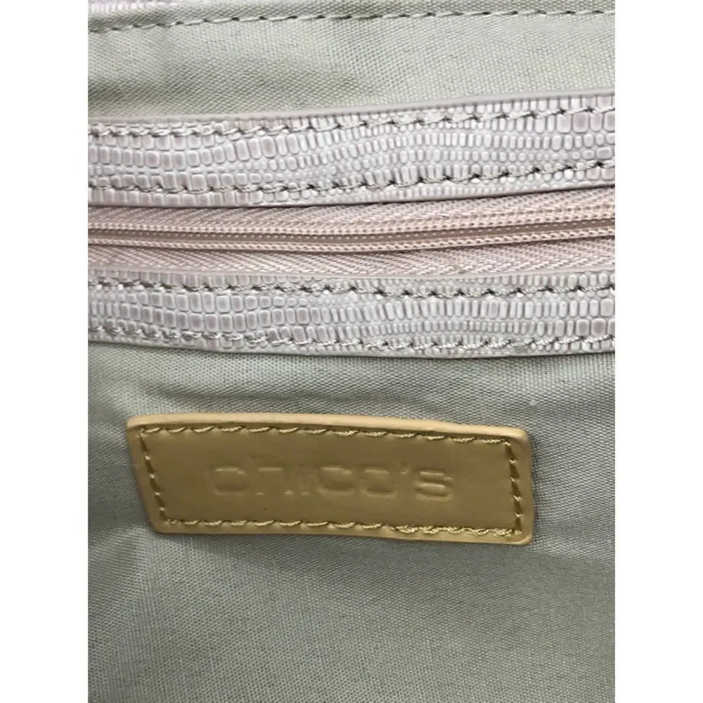 Chico’s Beige Textured Crossbody Shoulder Bag